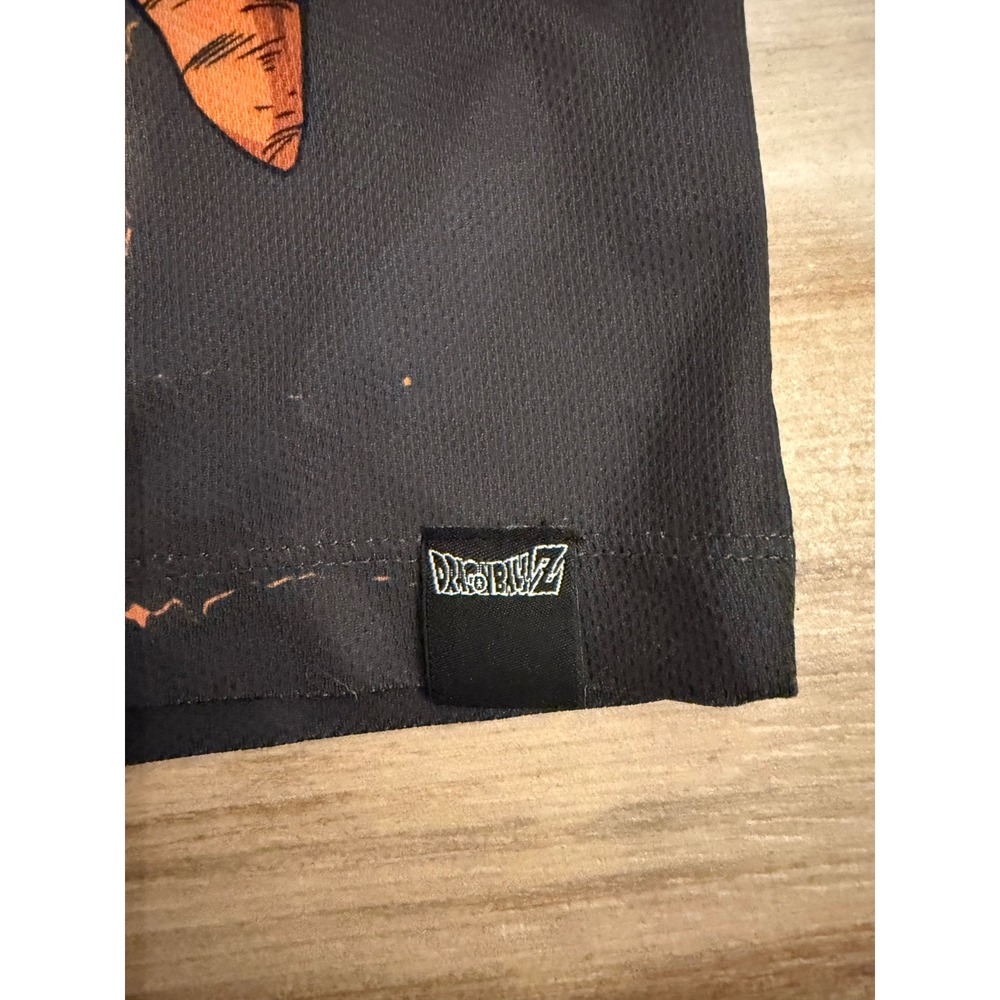 Dragon Ball Z Goku Piccolo Graphic T-Shirt Grey Black XS Anime All Over Print - Picture 4 of 6